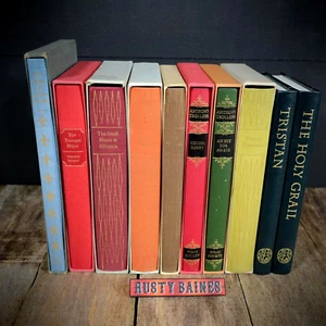 Folio Decorative Book Bundle, Anthony Trollope, Thomas Hardy, Joan of Arc Etc. - Picture 1 of 8