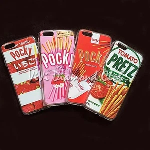 Fashion POCKY Biscuit Stick Snack TPU Case Cover For Apple iPhone 5 5s 6 6s plus - Picture 1 of 10