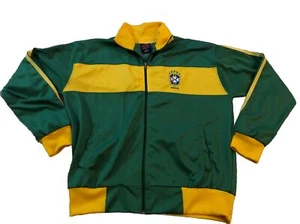 PSNY Clothing Co. Brazil CBF Zip Up Track Jacket Size Large - Picture 1 of 8