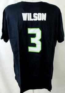 Seattle Seahawks Plus Size Women M or 1X Screened Wilson #3 T-shirt  ASSE 157