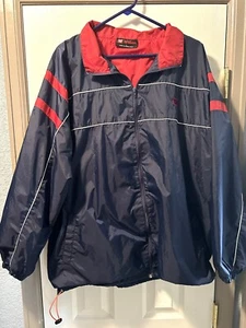 Vintage Wilson Lined Windbreaker. Size Large. Blue/Red. Great Condition. - Picture 1 of 9