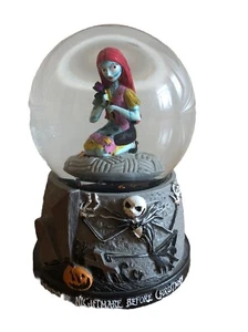 Tim Burton's Nightmare Before Christmas Musik Schneekugel Sally Vintage Halloween - Bild 1 von 4