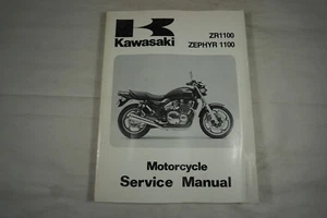 1992 Kawasaki ZR1100 OEM Shop Service Repair Manual - Picture 1 of 3