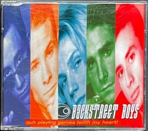 Backstreet Boys - Quit Playing Games (With My Heart) Single CD - Free shipping - Picture 1 of 2