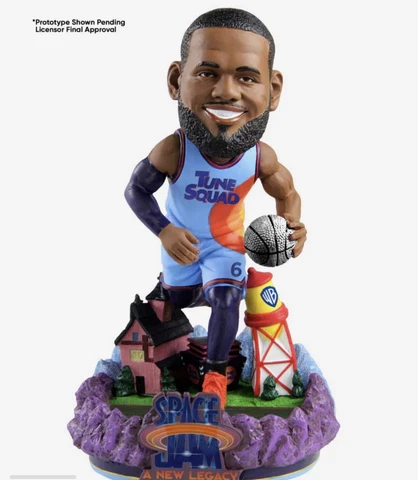 LeBron James Space Jam: A New Legacy Tune Squad Court Bobblehead (NIB) Cover