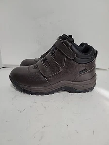 PROPET NEW MPRX85 BROWN LEATHER 2 STRAP HIKING ANKLE MENS 10 XX(5E) BOOTS - Picture 1 of 5