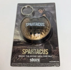 Spartacus Starz Promo LLAVERO PARLANTE DICE 6 frases difícil de encontrar nuevo stock antiguo 2012 B5+ - Imagen 1 de 4