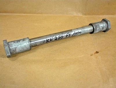KAWASAKI KE250 FRONT WHEEL AXLE KE 250 1977 1978 - Image 1 of 3