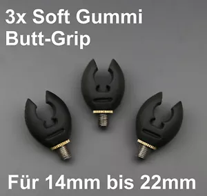 Butt Grip - SOFT - Round Rod Rest Podpod Rutenauflage aus Gummi sehr guter Halt - Bild 1 von 2