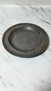 Rare 1700s Thomas Danforth & Co. Pewter Shallow Dish/Plate/Bowl 9.25" - Picture 1 of 8
