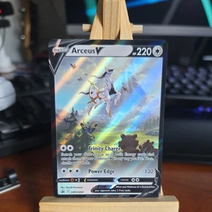 Arceus V SWSH204 Sword & Shield Promo Card Holo Rare NM Pokemon TCG English NM+ - Picture 1 of 2
