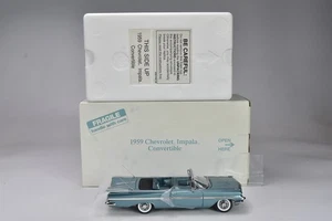 DANBURY MINT 1959 CHEVROLET IMPALA CONVERTIBLE COT PAPERS ORIGINAL BOX #08195 - Picture 1 of 10