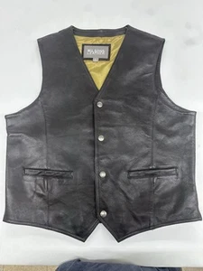 Herren Wilsons The Leather Expert - schwarze Lederweste Large - Bild 1 von 9