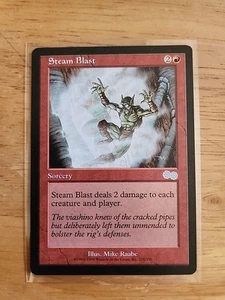 Steam Blast - Urza's Saga - MTG Magic - Uncommon - Red Sorcery - Picture 1 of 1