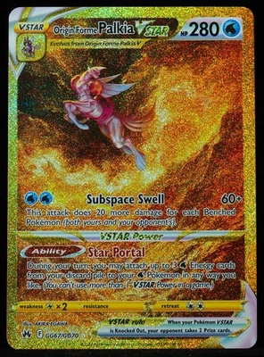 Origin Forme Palkia VSTAR #GG67 NM-M Pokemon Card - Image 1 of 3