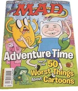Mad Magazine #520 April 2013 Adventure Time Honey Boo Boo - Picture 1 of 4