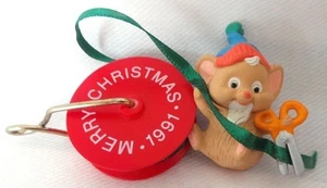 Punze "On A Roll" Weihnachtsschmuck 1991 - Bild 1 von 2