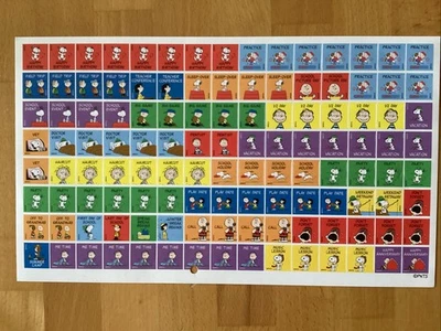 Snoopy Ministicker Peanuts  120 St. ca. 2 x 2 cm - Bild 1 von 4