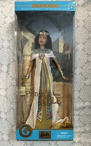 Barbie Principessa del Nilo Bambole del Mondo Bambola 2001 Mattel 53369 Nuova con scatola - Foto 1 di 8