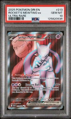 Team Rockets Mewtwo EX 213/182 UR Destined Rivals Gem Mint PSA 10 - Image 1 of 2