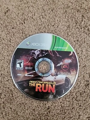Need For Speed The Run Platinum Hits X-box 360 Disc Only Cleaned, Tested Working - Image 1 of 2