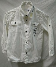 camicia bambino cotone elasticizzato trussardi 5 anni