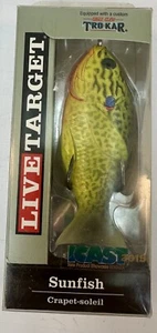 Señuelo Livetarget Sunfish 3-1/2" 4/0 gancho 5/8 OZ semilla de calabaza florescente SFH90T552 - Imagen 1 de 6
