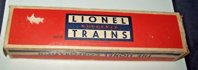 Vintage Toy Lionel Electric Trains Remote Control Track No 6019 Original Box - Image 1 of 3