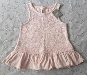 Girls NEXT Crochet Lace Vest Top Age 5 Years BNWT  - Picture 1 of 6