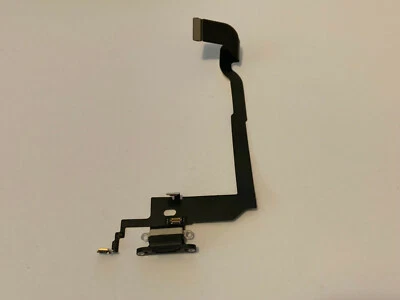 Apple iPhone X Original OEM Puerto de Carga Micrófono Flex Espacio Gris Negro Foto 1 de 2
