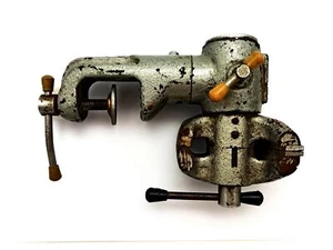 Desk Vise Rotary Soviet Vintage Tabletop Jewelry Tool Watchmaker Device USSR - Picture 1 of 12