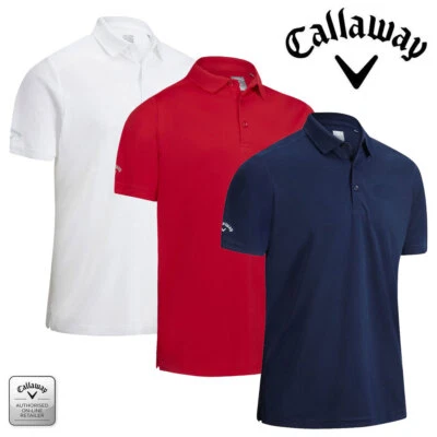 Callaway Tournament Kurzarm Herren Golf Poloshirt **MEHRFACHKAUFANGEBOT**