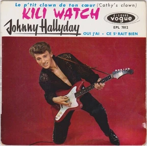 JOHNNY HALLYDAY LE P'TIT CLOWN DE TON COEUR FRENCH ORIG EP - Imagen 1 de 3