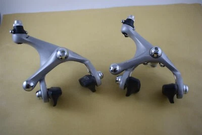 Juego de pinzas de freno de carretera Sachs Rival / Modolo tracción lateral 40-50 mm gris metálico NOS Foto 1 de 4