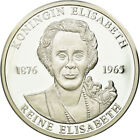 [#559431] Belgien, Medaille, Reine Elisabeth, 1998, STGL, Silber
