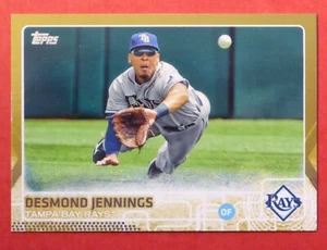 2015 Topps Desmond Jennings Gold Parallel #674 (Rays) #1766/2015 - Picture 1 of 1