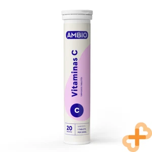AMBIO Vitamin C 20 Brausetabletten Immunsystem Unterstützung Nahrungsergänzung - Bild 1 von 12