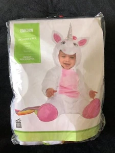 New Baby Size 6-12 Month Unicorn Costume Rainbow - Picture 1 of 4