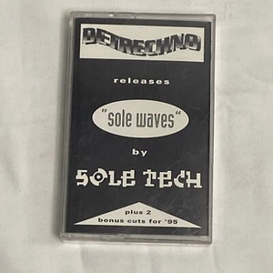 Detrechno releases "Sole Waves" by Sole Tech (1995 Cassette) Trance Techno Beat - Picture 1 of 9
