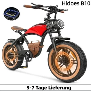 NEW 20 Zoll Retro Elektrofahrrad,48V 13AH Fat bike E-Bike Mountainbike Hidoes - Bild 1 von 19