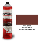 RAL 3009 Oxide red DULL MATT Aerosol Paint Metal Wood PVC UPVC Plastic Model