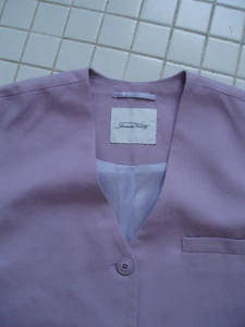 Weste American Vintage Gr. XXL Lila schön lang sehr edel TOP - Bild 1 von 3