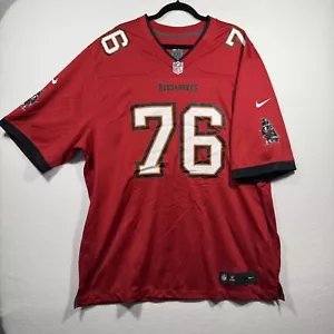 Men's Custom “Cook” Nike On Field Red Tampa Bay Buccaneers Game Jersey NWOT - Picture 1 of 8