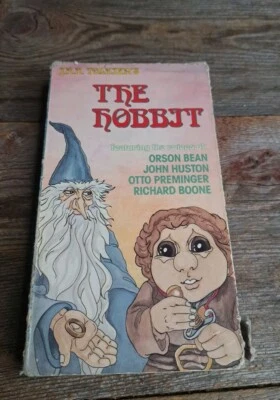1992 JRR Tolkien The Hobbit VHS Animated Movie - Image 1 of 4