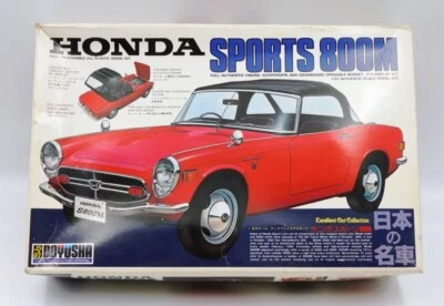 Doyusha Honda S 800M Plastic motorized model kit scale 1:24 Ref. JC 1-900 - Immagine 1 di 4