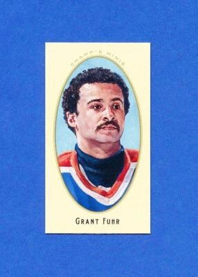 2011 PARKHURST CHAMPS HOCKEY MINIS 45 GRANT FUHR oilers GOALIE - Image 1 of 2