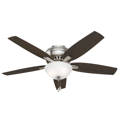 Hunter Fans - Newsome 52 Inch Low Profile Ceiling Fan with LED Light Kit and - Image 1 of 4