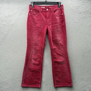 Anthropologie Pilcro And The Letterpress Corduroy Pants Pink Women’s Size 28 - Picture 1 of 16