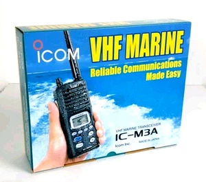 ICOM VHF Ricetrasmettitore Marino IC-M3A - Foto 1 di 3