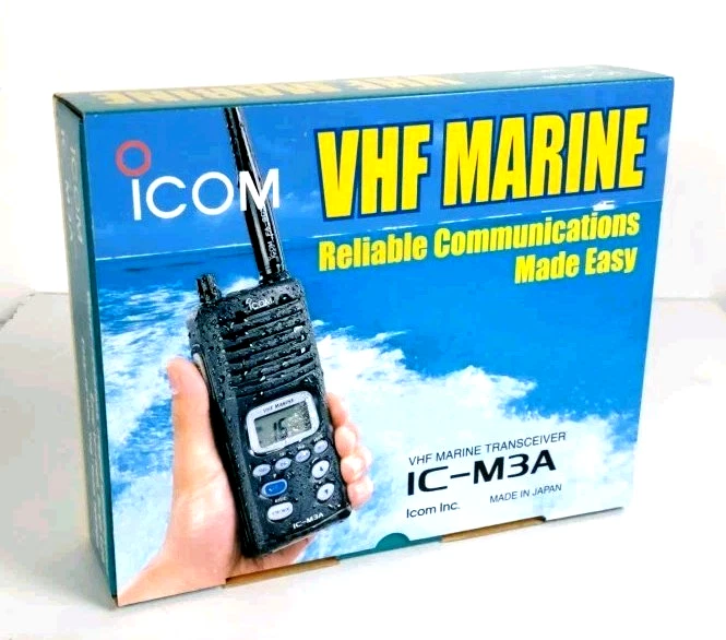 ICOM VHF Ricetrasmettitore Marino IC-M3A - Immagine 1 di 3